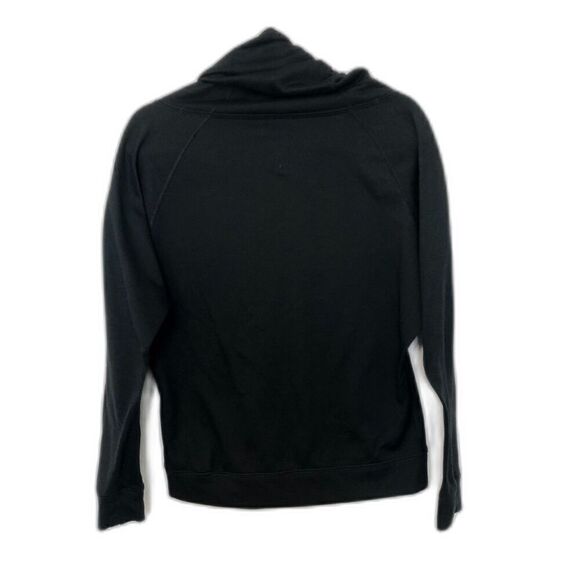 NIKE Sweatshirt Women's Size Small Black Dri-Fit Turtleneck Athletic Running - Picture 3 of 11